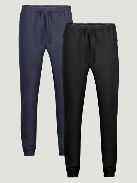Performance Jogger 2-Pack with Navy and Black | Fresh Clean Threads